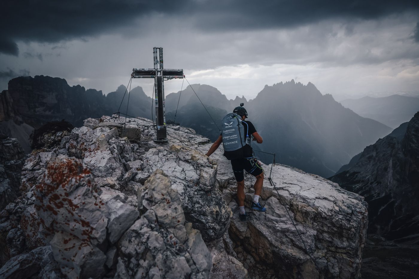 Aufstieg zum Gipfelkreuz