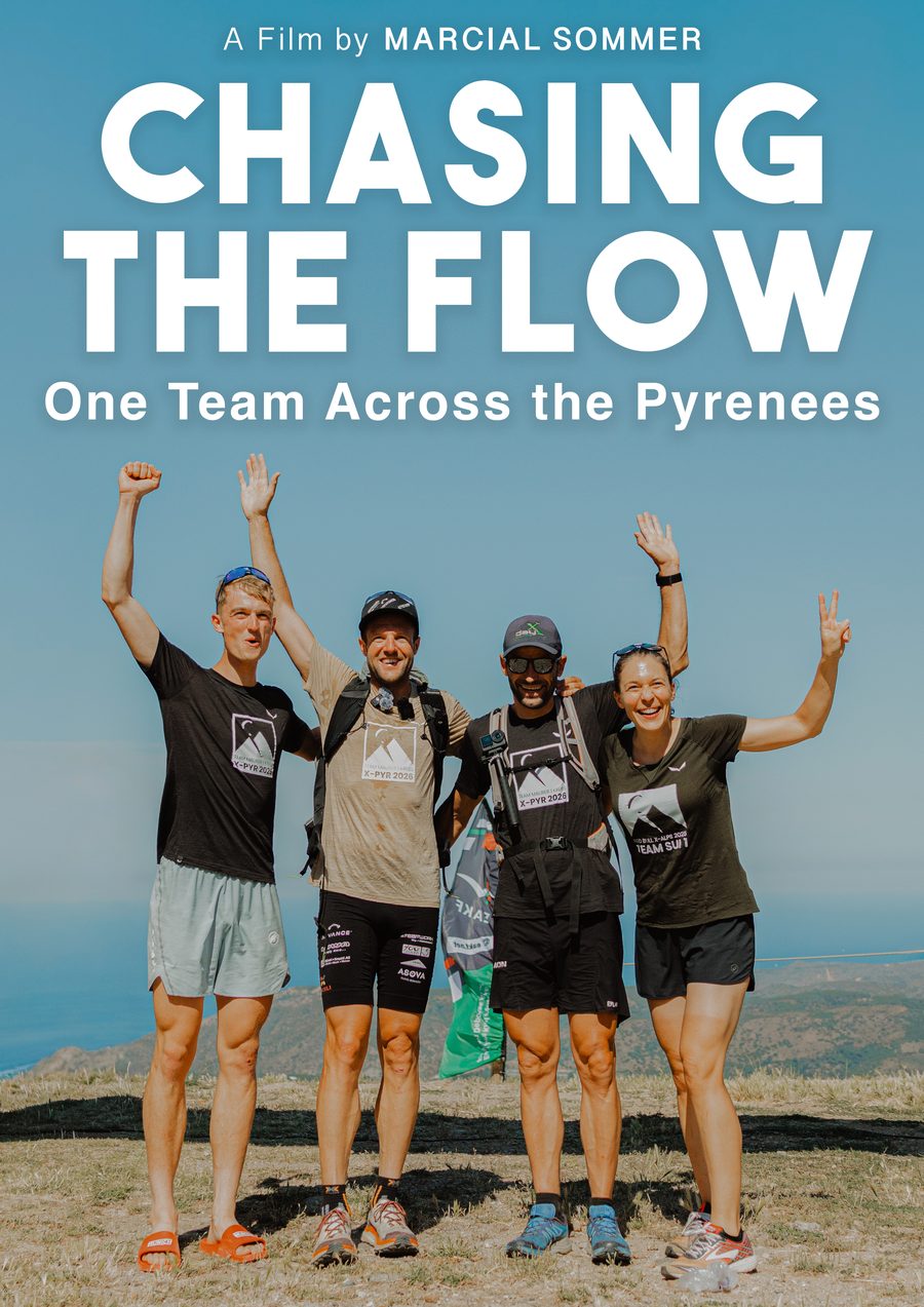 Filmposter Chasing the Flow: One Team Across the Pyrenees
